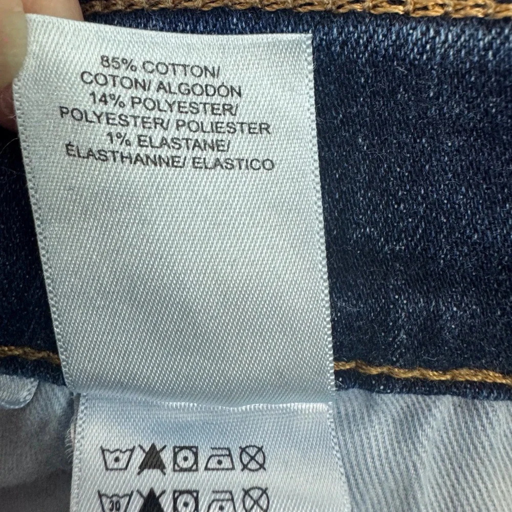 Lucky Brand 221 Straight Jeans Mens 36x32 Blue Medium Wash Stretch 7MCC001